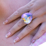 Crystal Candy Heart Ring