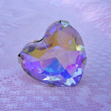 Crystal Candy Heart Ring
