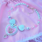 Strawberry Cottage Beaded Candy Necklace