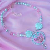 Strawberry Cottage Beaded Candy Necklace