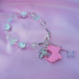Beaded Candy Bracelet ~ Butterfly Bling