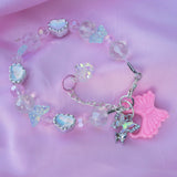 Beaded Candy Bracelet ~ Butterfly Bling