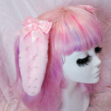 Fluffy Bunny Ears ~ Pink Pearl