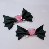 Baby Bat Hair Bows ~ 4 Colours