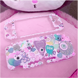 Creepy Cute OR Kawaii Custom Switch Case ~ Fake Cream, Pastel Goth Deco (DS, 3DS / XL, Oled, Switch 2, PS Vita)