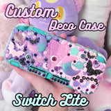 Creepy Cute OR Kawaii Custom Switch Case ~ Fake Cream, Pastel Goth Deco (DS, 3DS / XL, Oled, Switch 2, PS Vita)