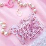 Coquette Carousel Necklace