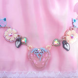 Strawberry Rose Necklace