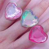Heart Jewel Rings (Various)