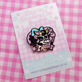 Strawberry Cow (Daisy) Enamel Pin