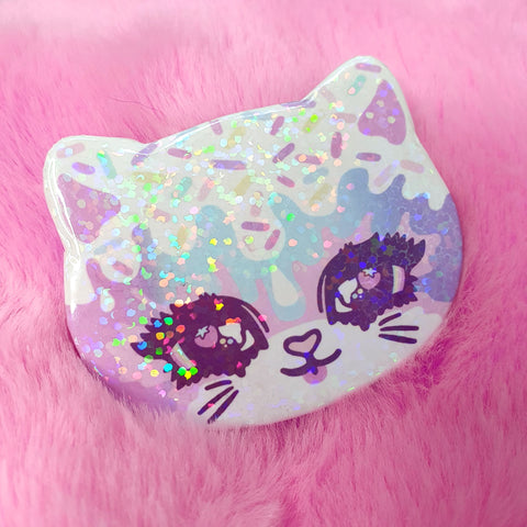 Kitty Badge ~ Sprinkles