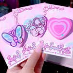 Sale ~ Flutter Heart Pin Badge