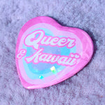Queer & Kawaii Heart Pin Badge