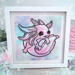 Axolotl Art Print
