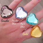 Heart Jewel Rings (Various)