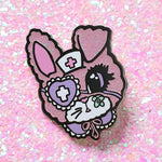 Medicine Bunny Enamel Pin