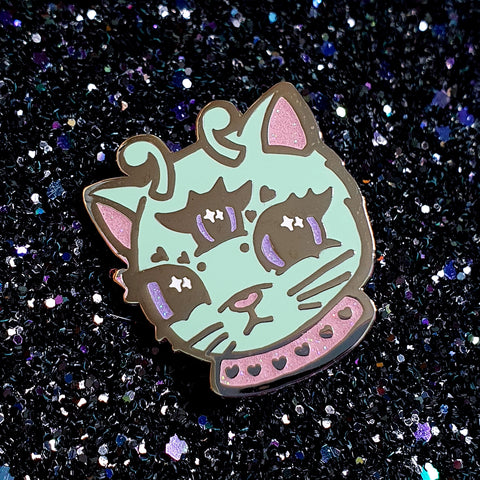 Space Kitty Enamel Pin